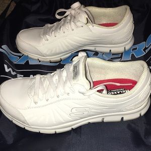 Sketchers Relaxed Fit Slip Resistant Work Shoes